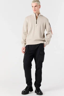 Parajumpers Tricot-BASIC SCOE - SWEATER MET RONDE HALS MASTIC