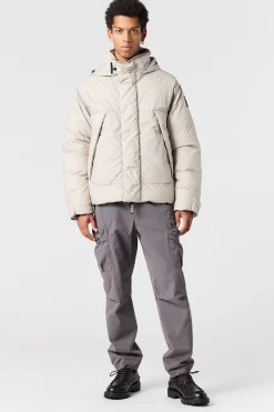 Parajumpers Donsjassen|Jasjes-BLACKBURN - JACK MET CAPUCHON BLACK-PHANTOM