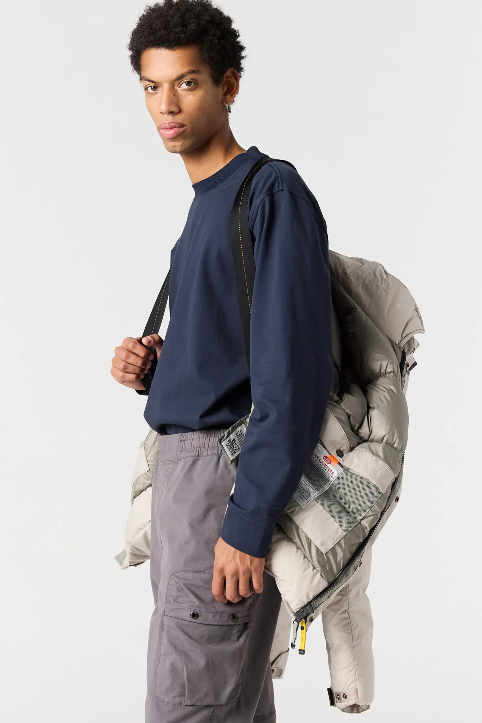 Parajumpers Donsjassen|Jasjes-BLACKBURN - JACK MET CAPUCHON CHATEAU GREY-NOWHERE