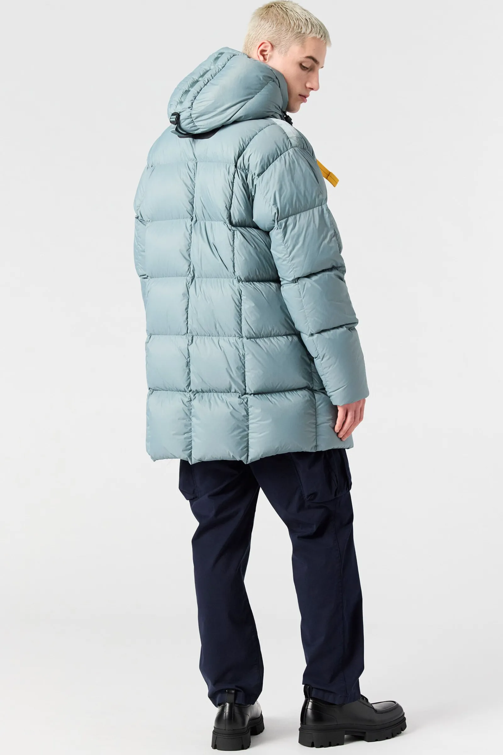 Parajumpers Donsjassen-BOLD PARKA - DONSJACK MET CAPUCHON PURITAN GREY