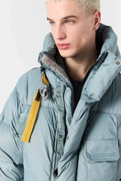 Parajumpers Donsjassen-BOLD PARKA - DONSJACK MET CAPUCHON PURITAN GREY