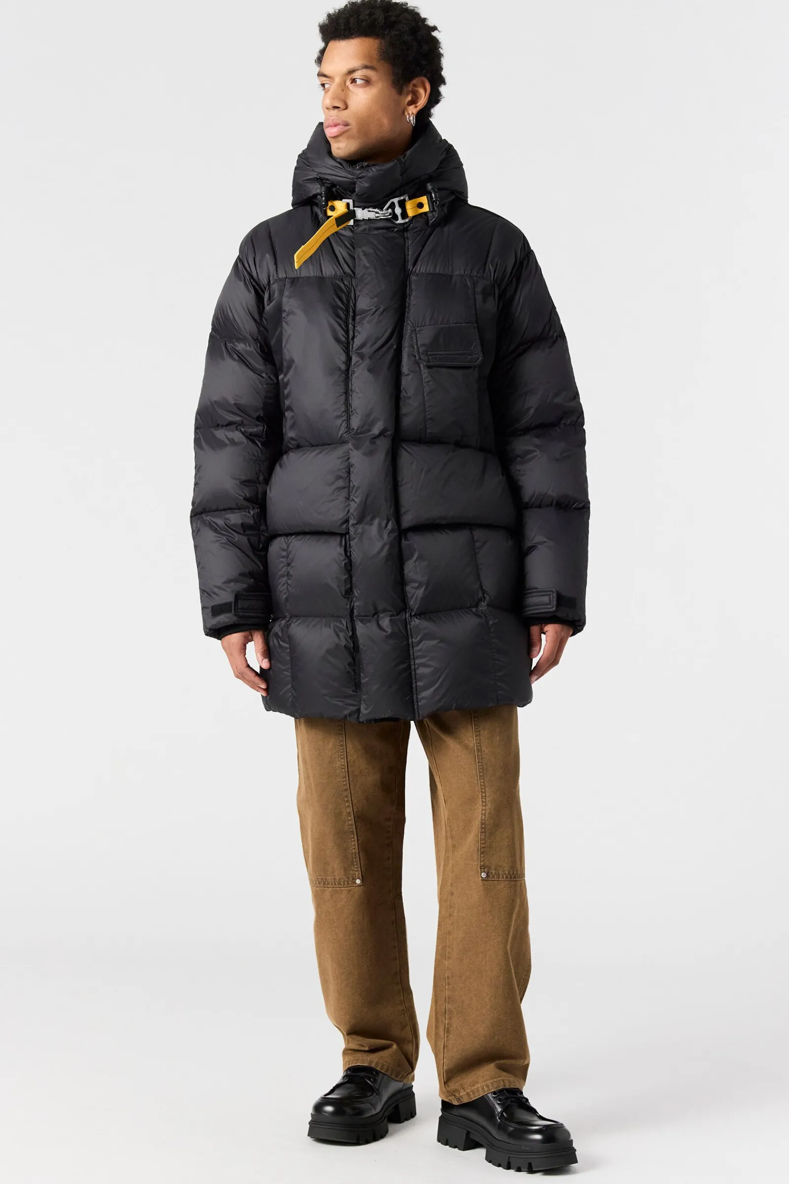 Parajumpers Donsjassen-BOLD PARKA - DONSJACK MET CAPUCHON BLACK