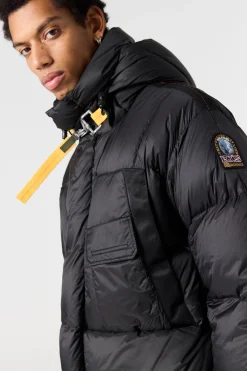 Parajumpers Donsjassen-BOLD PARKA - DONSJACK MET CAPUCHON BLACK