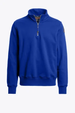 Parajumpers Sweaters-BROAD PEAK - HALFHOGE FLEECE COSMIC BLUE