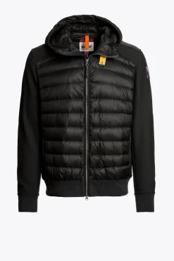 Parajumpers Hybrids|Donsjassen-BUCK - HYBRIDE JAS BLACK