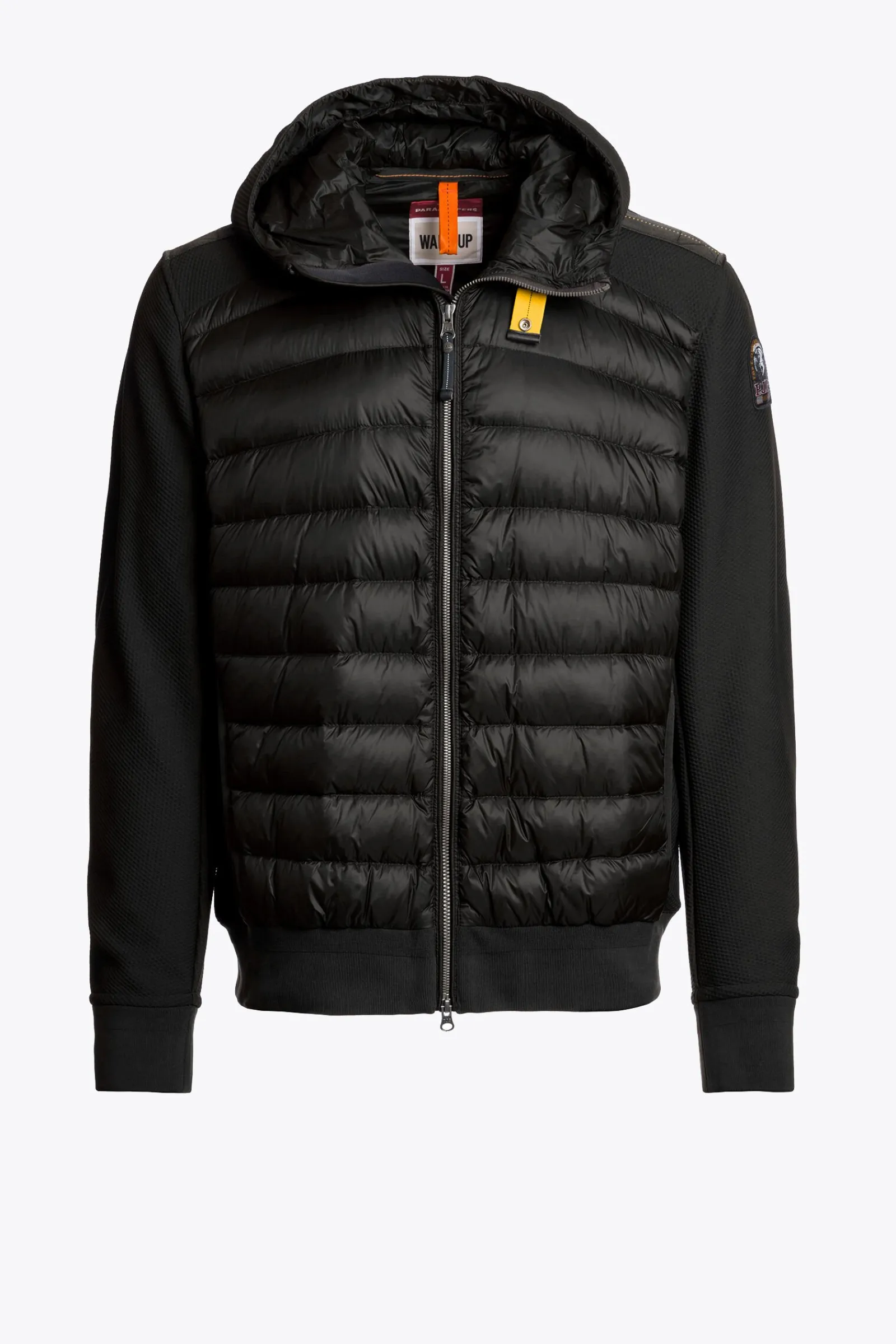 Parajumpers Hybrids|Donsjassen-BUCK - HYBRIDE JAS BLACK