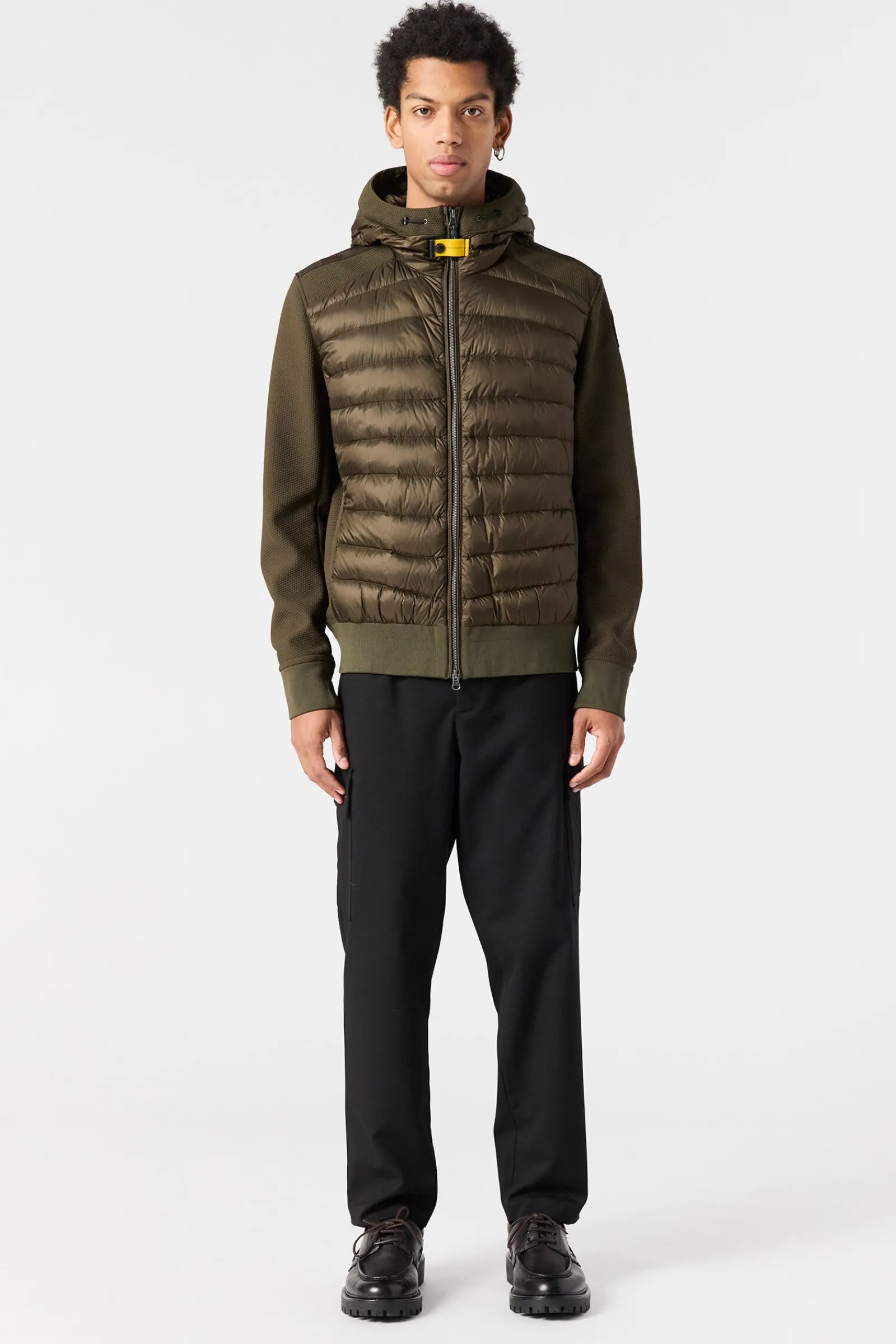 Parajumpers Hybrids|Donsjassen-BUCK - HYBRIDE JAS BLACK
