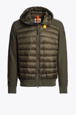 Parajumpers Hybrids|Donsjassen-BUCK - HYBRIDE JAS DEEP MOSS