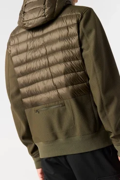 Parajumpers Hybrids|Donsjassen-BUCK - HYBRIDE JAS DEEP MOSS