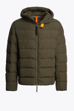 Parajumpers Donsjassen-CASSIAN - DONSJACK MET CAPUCHON DEEP MOSS