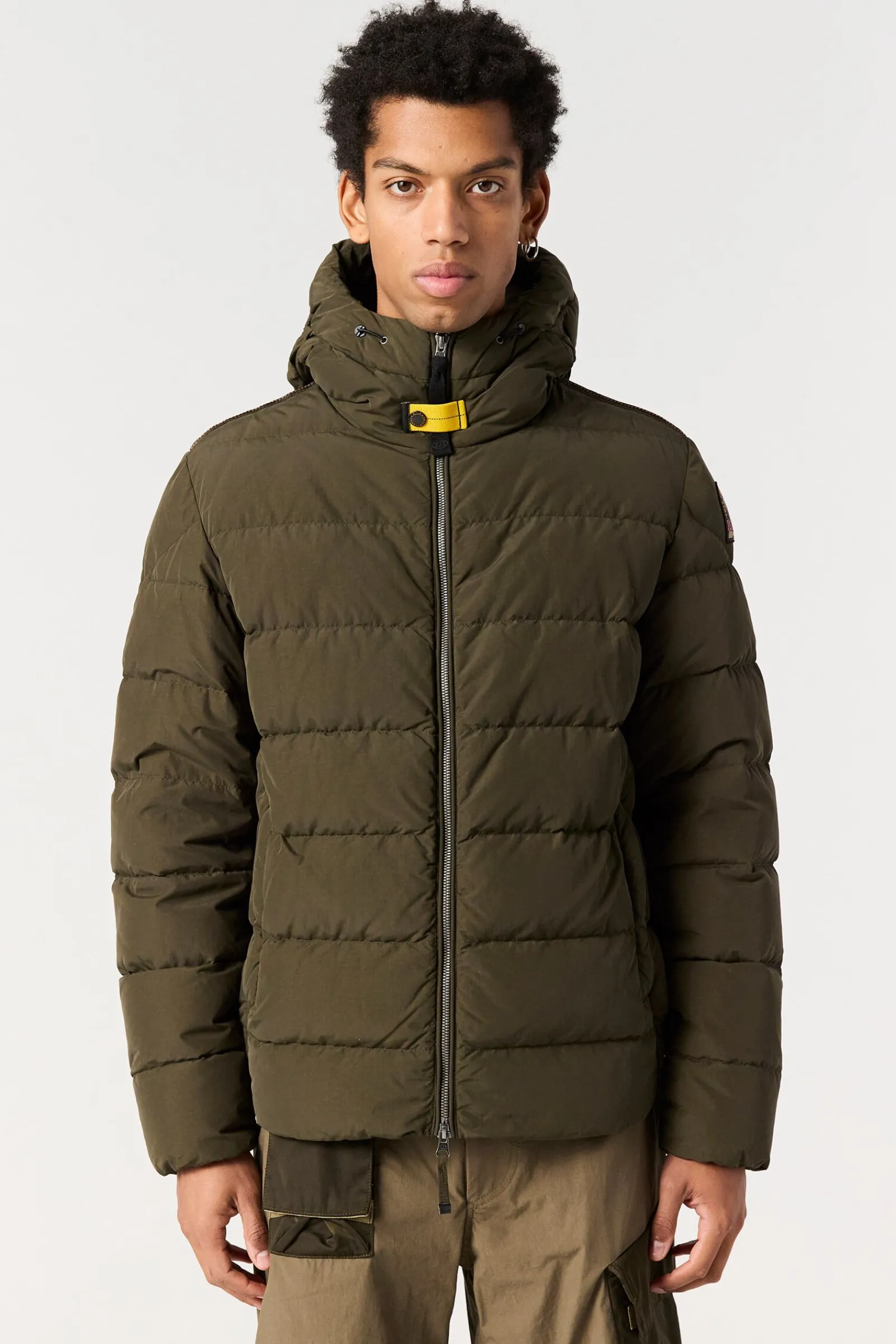 Parajumpers Donsjassen-CASSIAN - DONSJACK MET CAPUCHON DEEP MOSS