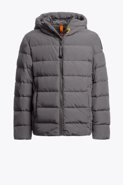 Parajumpers Jongens-CASSIAN - DONSJACK MET CAPUCHON PEWTER