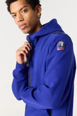 Parajumpers Sweaters-CHARLIE EASY - FLEECE MET CAPUCHON PURITY