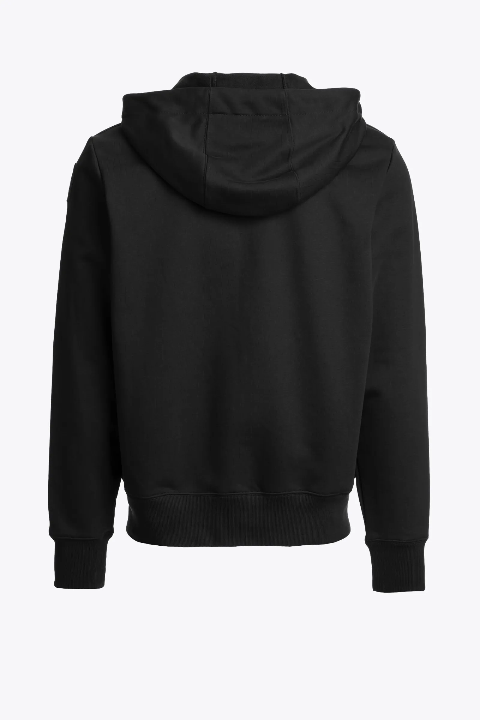 Parajumpers Sweaters-CHARLIE EASY - FLEECE MET CAPUCHON BLACK