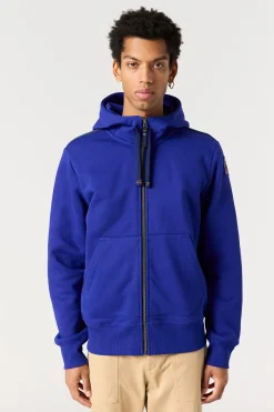 Parajumpers Sweaters-CHARLIE EASY - FLEECE MET CAPUCHON BLACK
