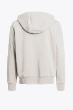 Parajumpers Sweaters-CHARLIE EASY - HOODIE VAN FLEECE GHIACCIO