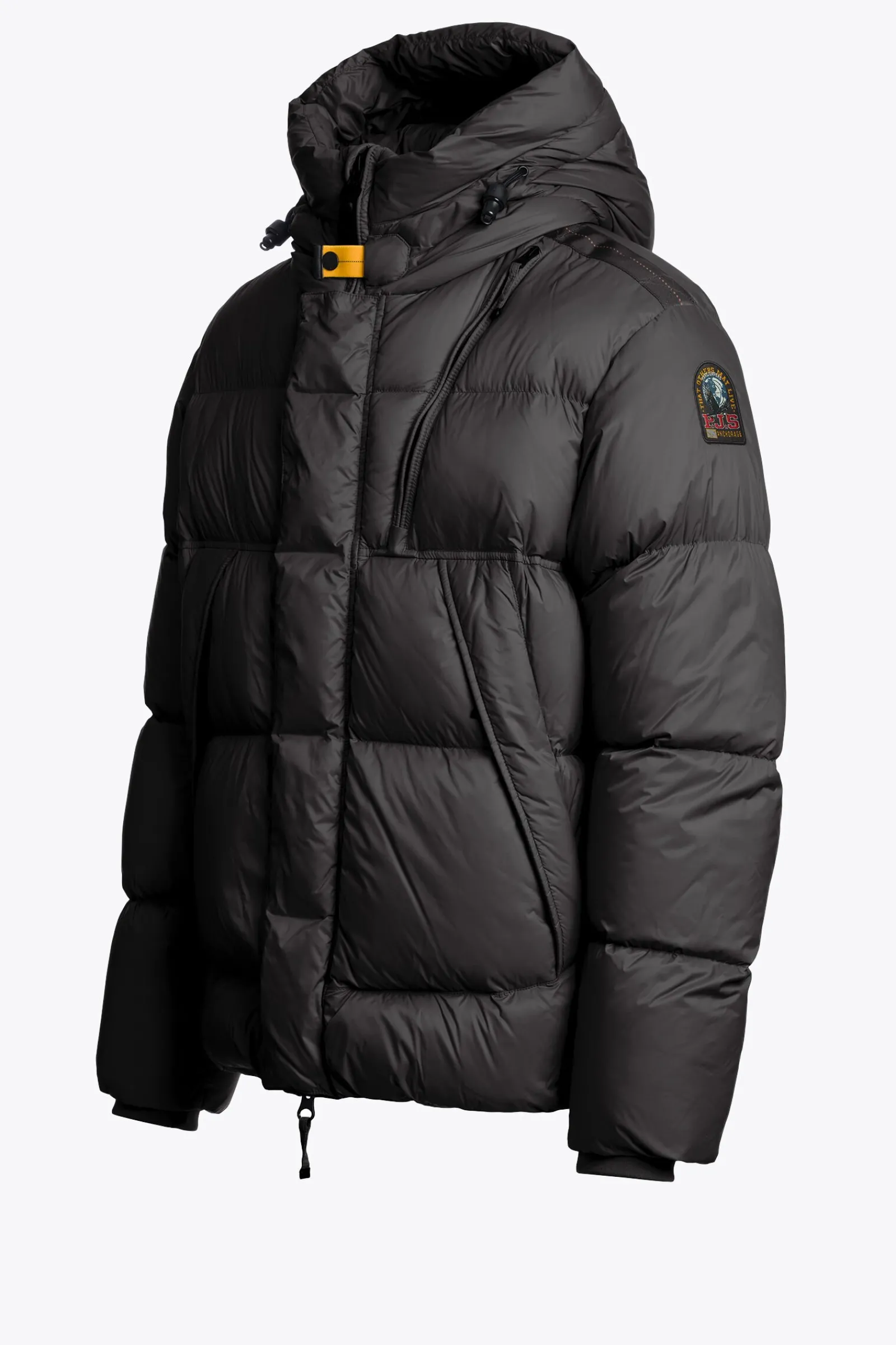 Parajumpers Donsjassen-CLOUD - DONSJACK MET CAPUCHON BLACK