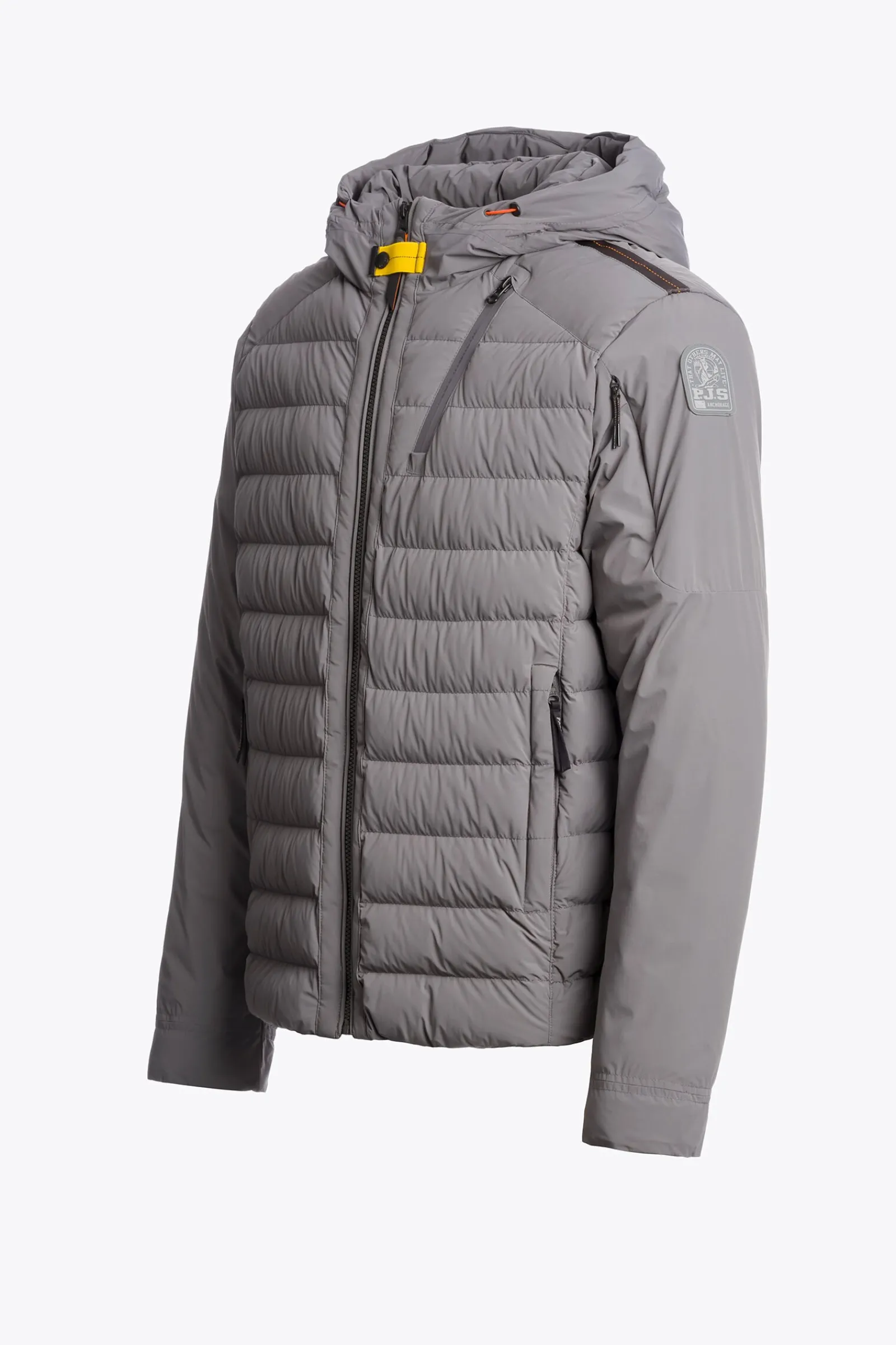 Parajumpers Donsjassen-COLBERT - DONSJACK MET CAPUCHON PEWTER