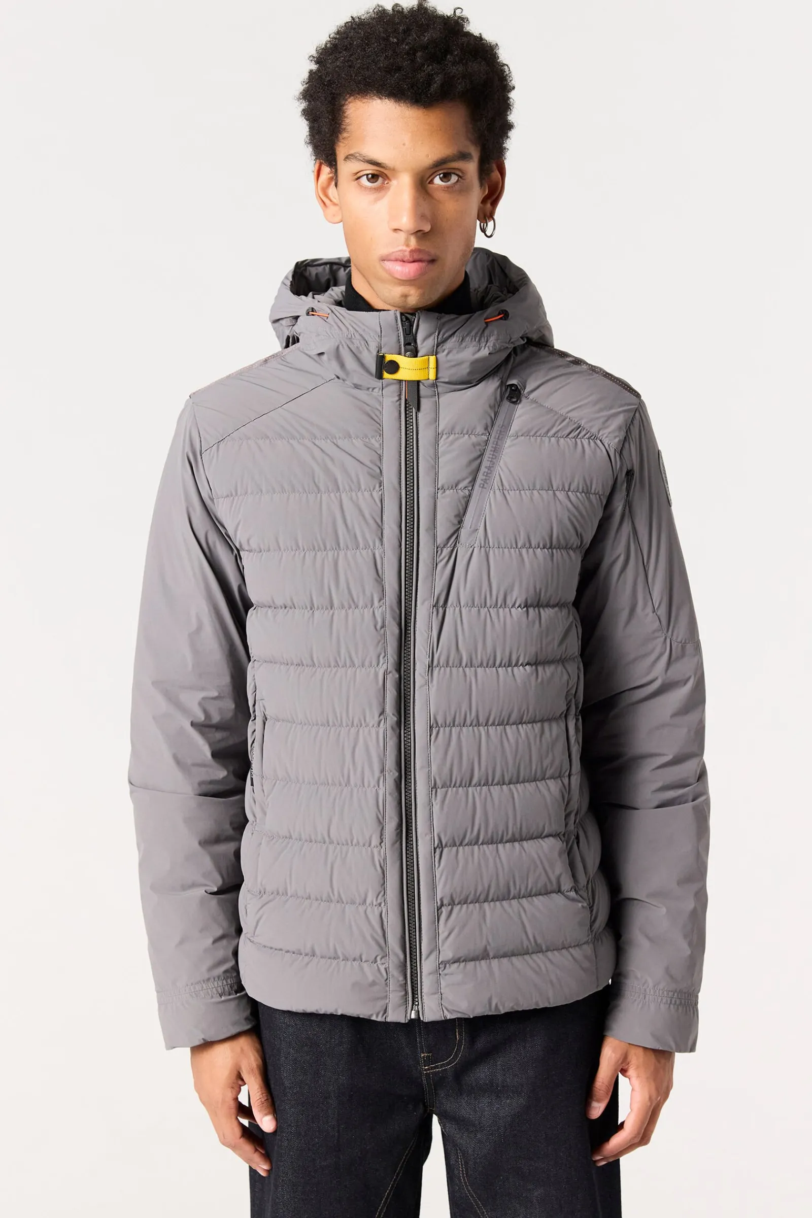Parajumpers Donsjassen-COLBERT - DONSJACK MET CAPUCHON PEWTER