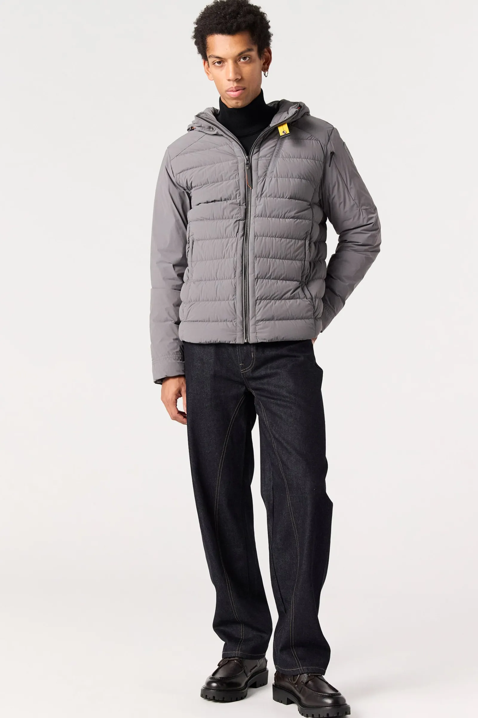 Parajumpers Donsjassen-COLBERT - DONSJACK MET CAPUCHON PEWTER