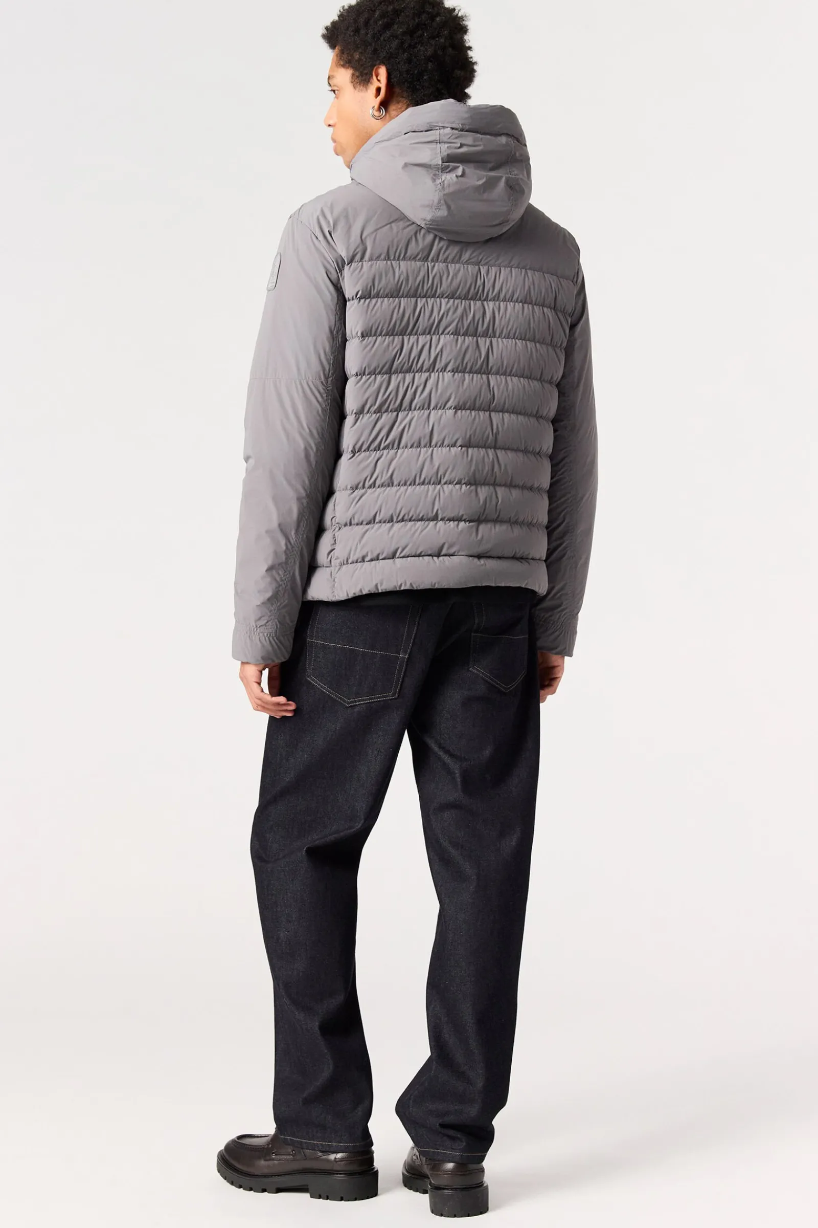 Parajumpers Donsjassen-COLBERT - DONSJACK MET CAPUCHON PEWTER
