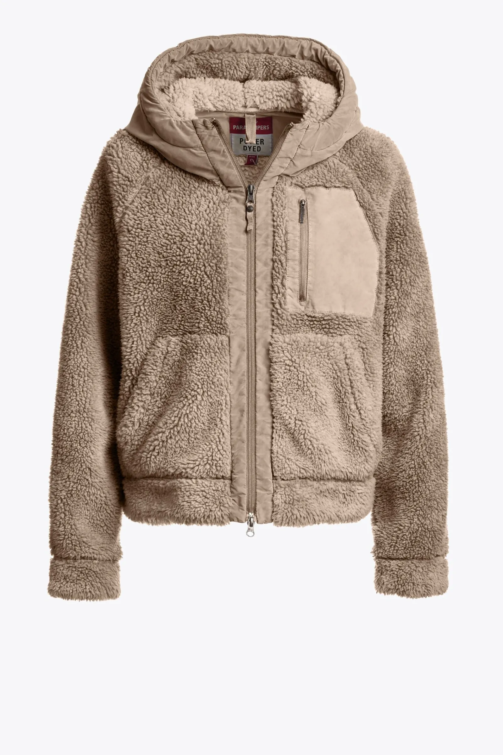 Parajumpers Sweaters-CREAMY - SWEATER MET VOLLEDIGE RITS MASTIC