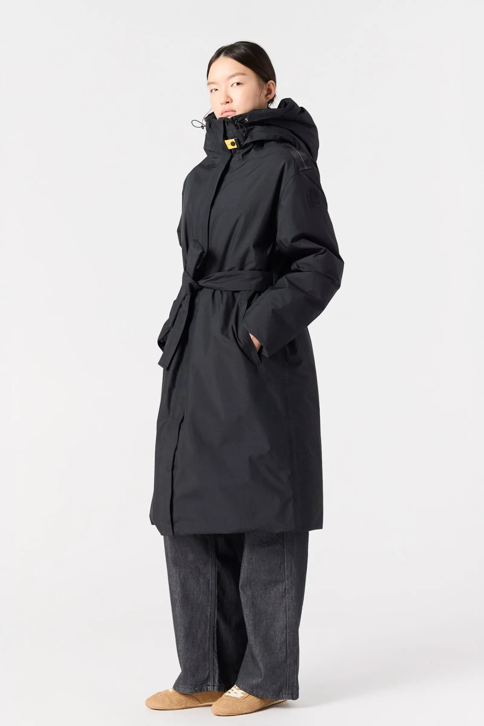 Parajumpers Parka|Jasjes-DUFFLE BASIC - PARKA MET CAPUCHON BLACK