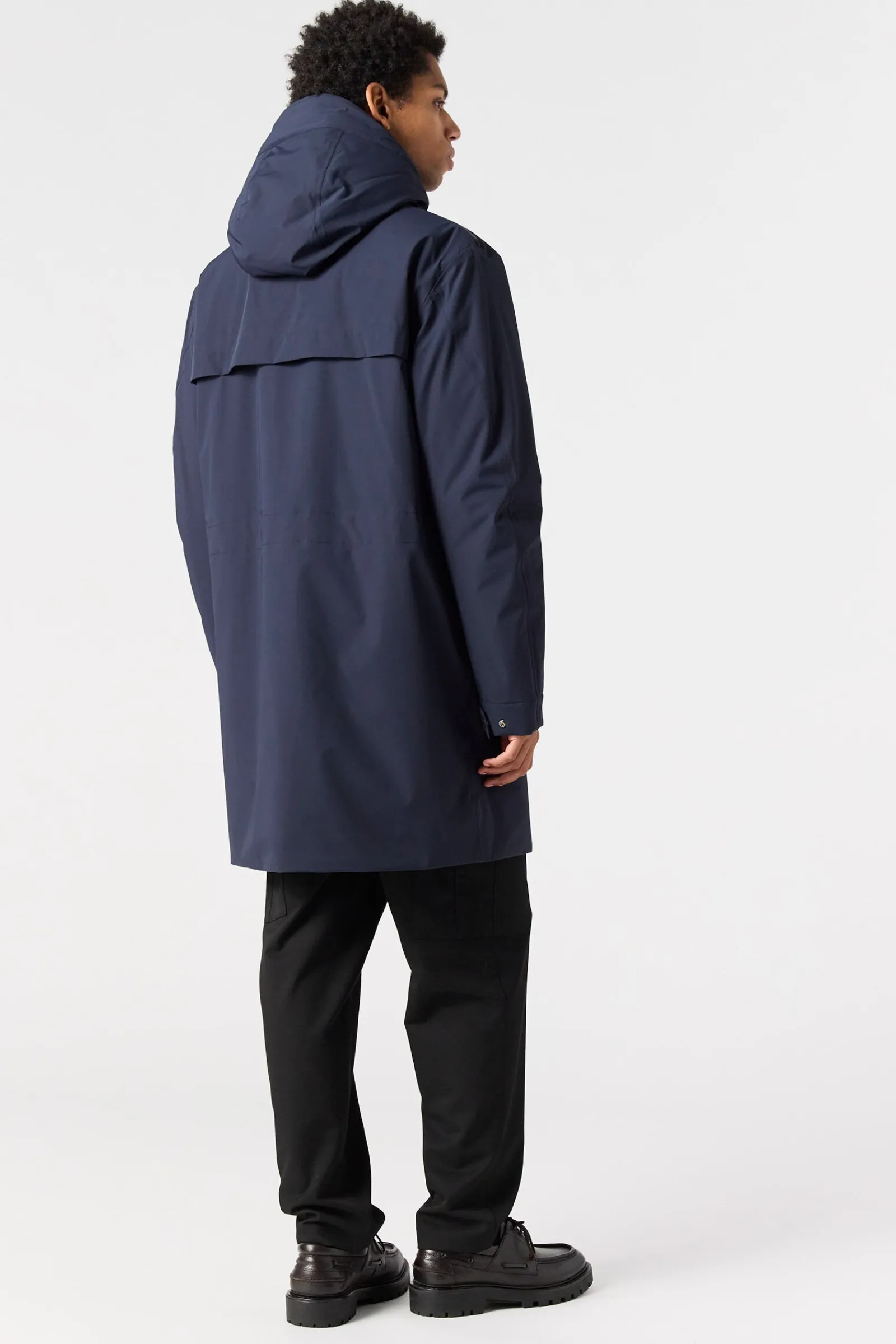 Parajumpers Jasjes-EASY - GEWATTEERDE JAS BLUE NAVY