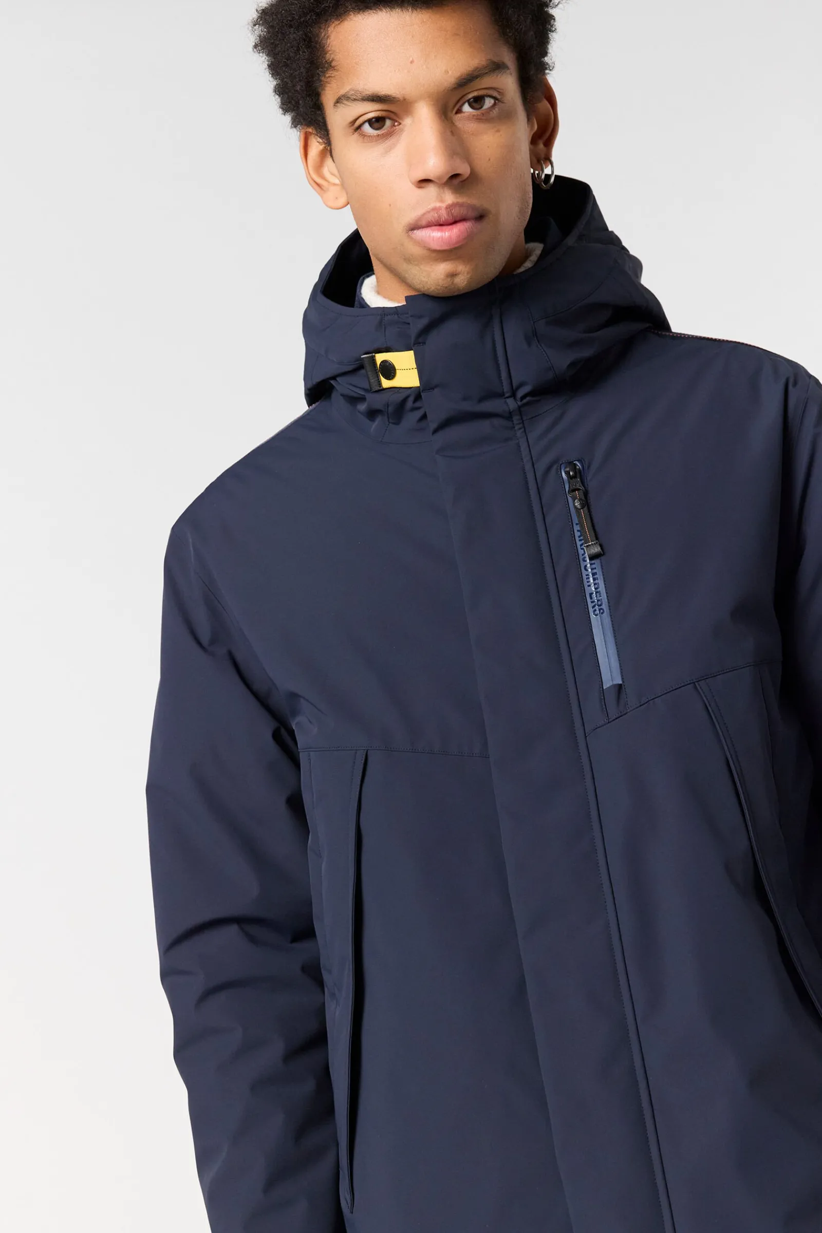 Parajumpers Jasjes-EASY - GEWATTEERDE JAS BLACK