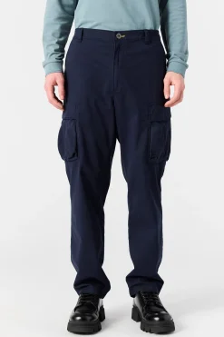 Parajumpers Broeken-EDMUND GD - LANGE BROEK BLUE NAVY