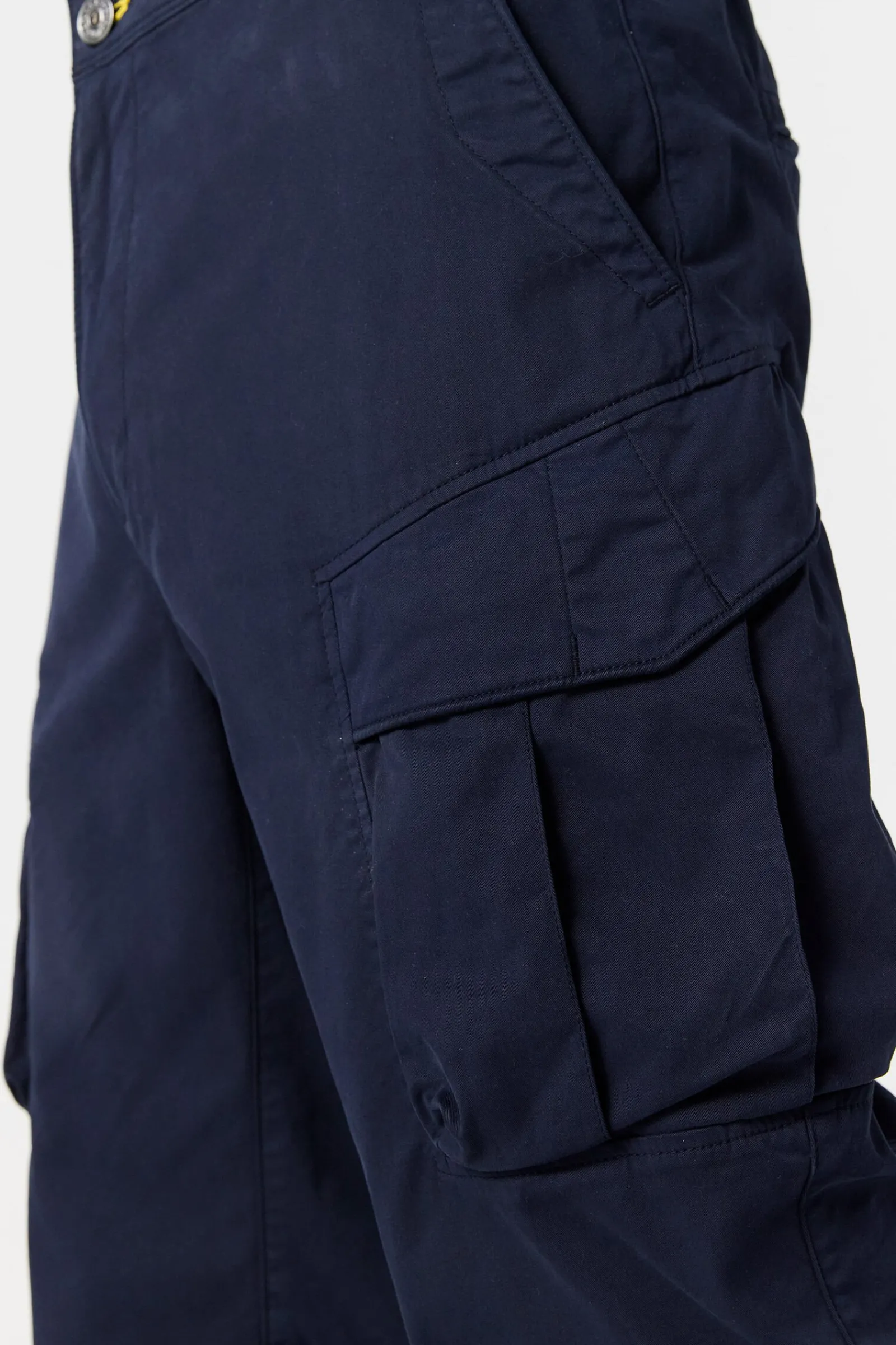 Parajumpers Broeken-EDMUND GD - LANGE BROEK BLUE NAVY