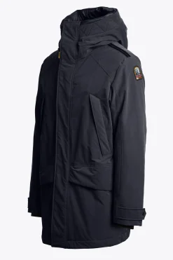 Parajumpers Donsjassen|Jasjes-EFREM - LANG JACK MET CAPUCHON BLUE NAVY