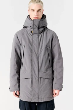 Parajumpers Donsjassen|Jasjes-EFREM - LANG JACK MET CAPUCHON BLUE NAVY