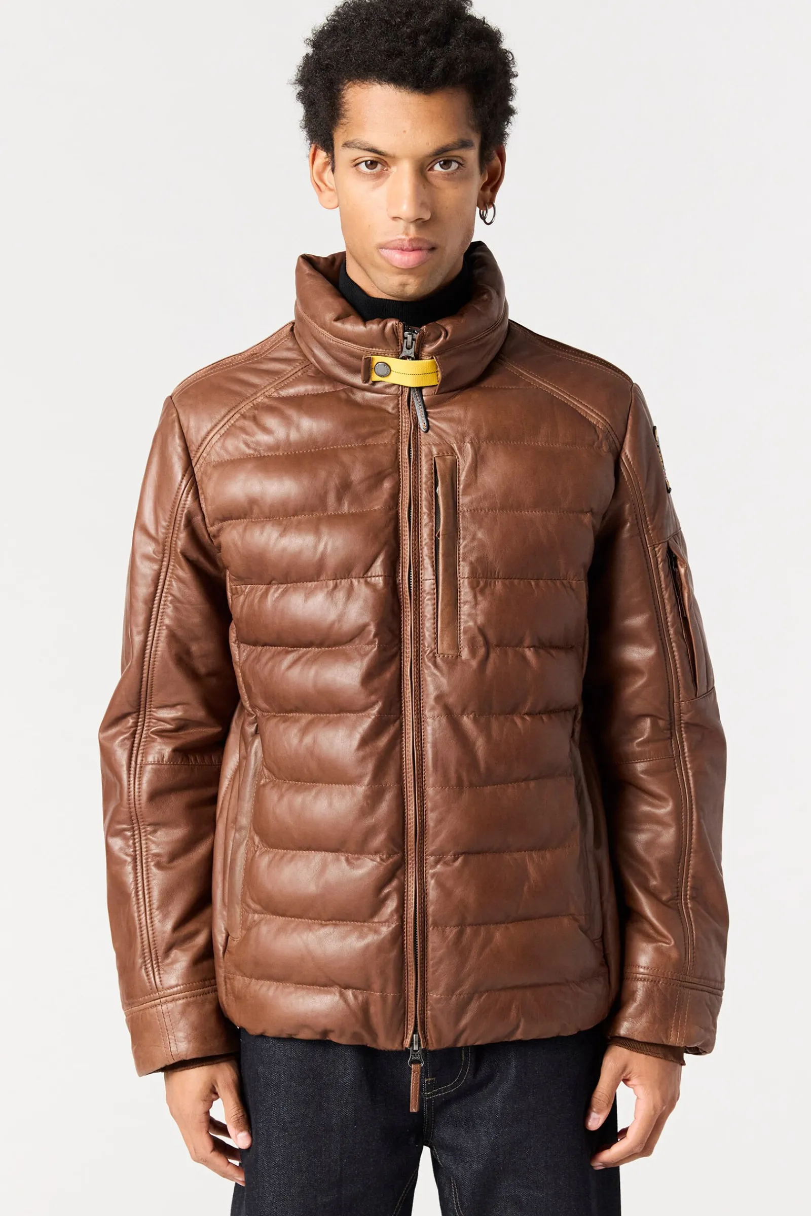 Parajumpers Leren Jasjes|Jasjes-ERNIE - LEREN JAS CLAY