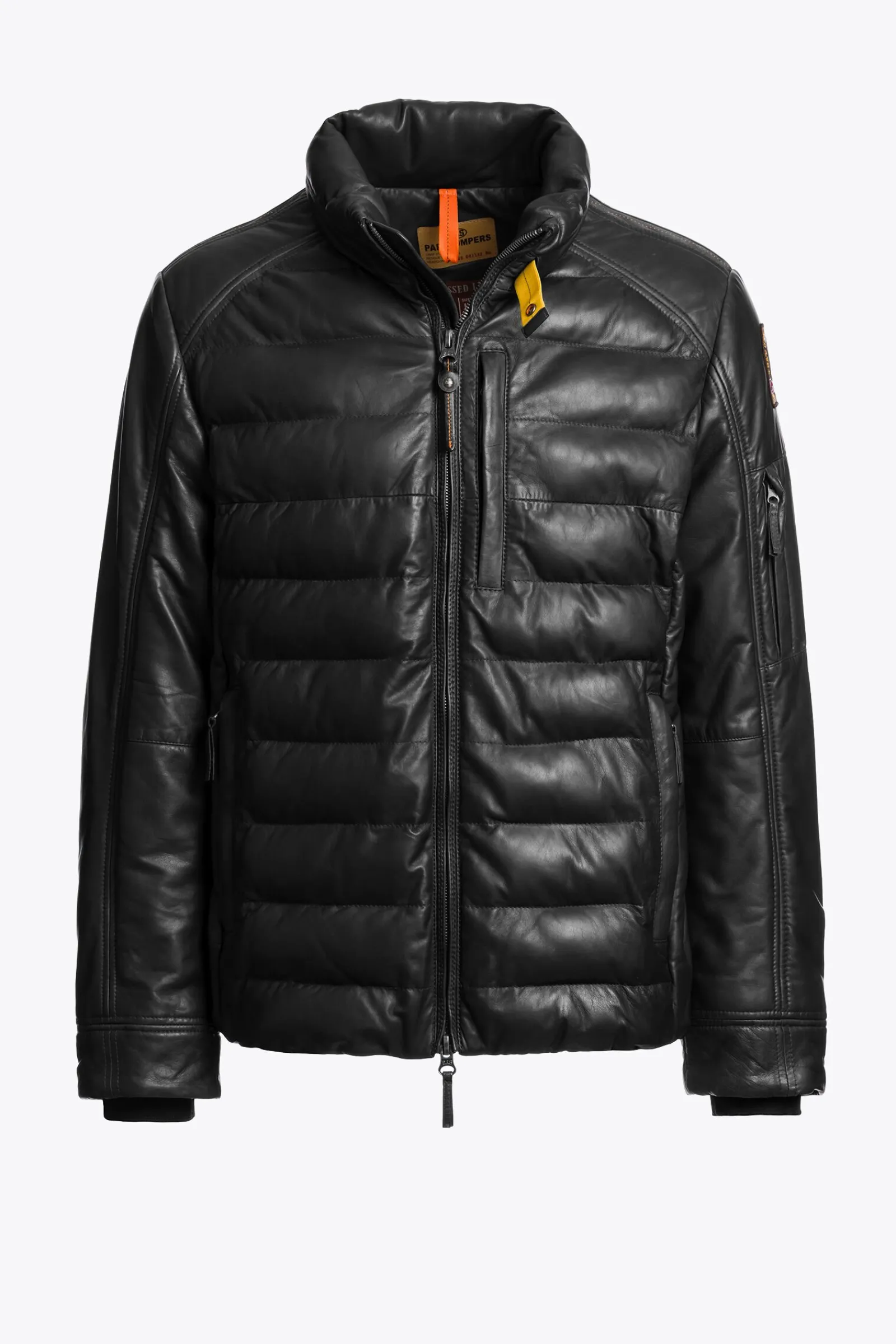 Parajumpers Leren Jasjes|Jasjes-ERNIE - LEREN JAS BLACK
