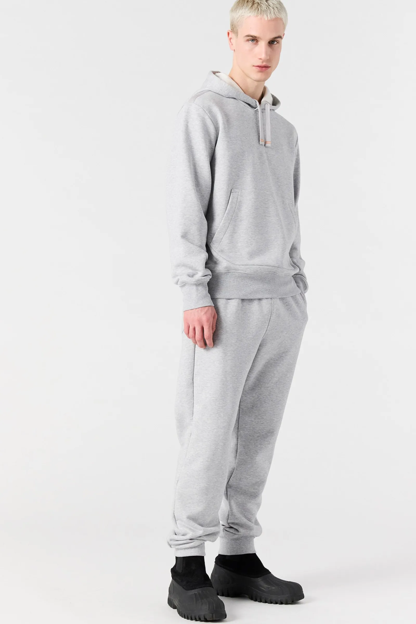 Parajumpers Sweaters-EVEREST - FLEECE MET CAPUCHON DEEP MOSS