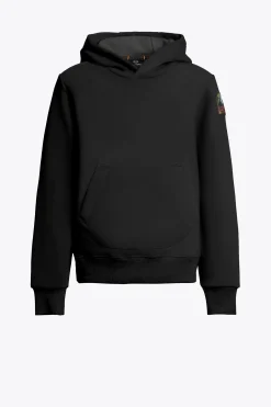 Parajumpers Jongens-EVEREST - FLEECE MET CAPUCHON BLACK