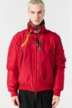 Parajumpers Bomberjacken|Jasjes-FIRE S. - BOMBERJACK MET CAPUCHON RED