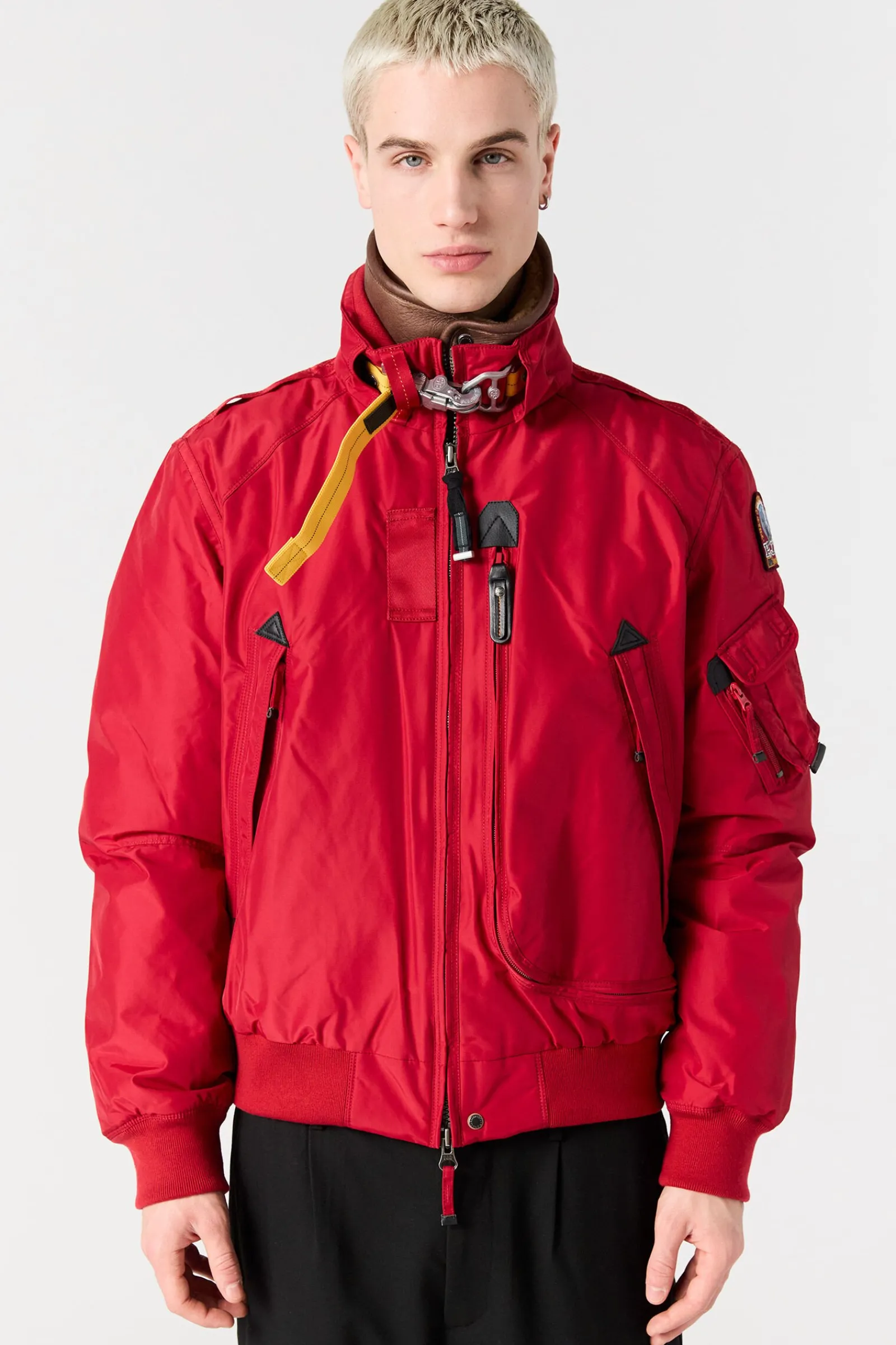 Parajumpers Bomberjacken|Jasjes-FIRE S. - BOMBERJACK MET CAPUCHON RED