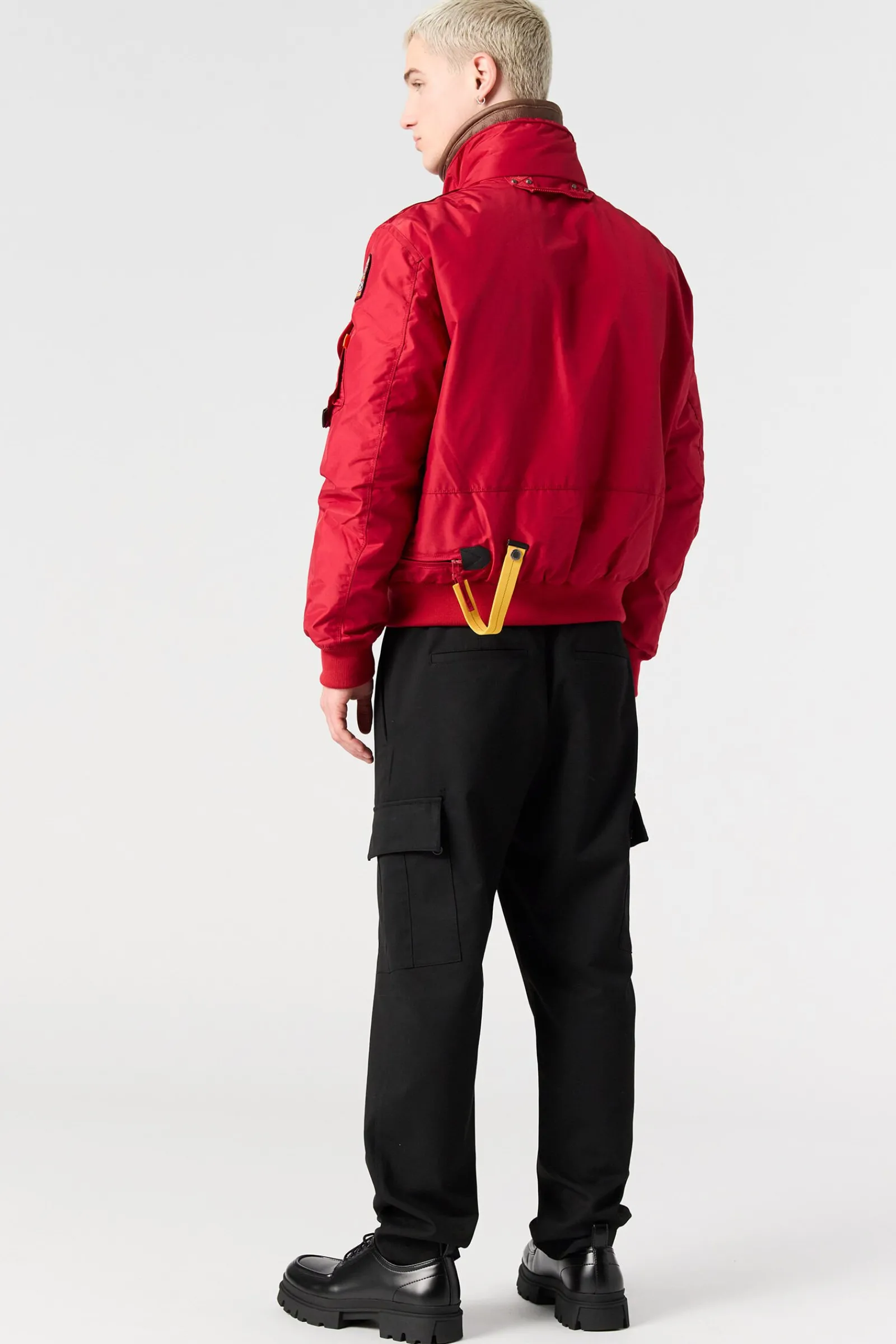 Parajumpers Bomberjacken|Jasjes-FIRE S. - BOMBERJACK MET CAPUCHON RED