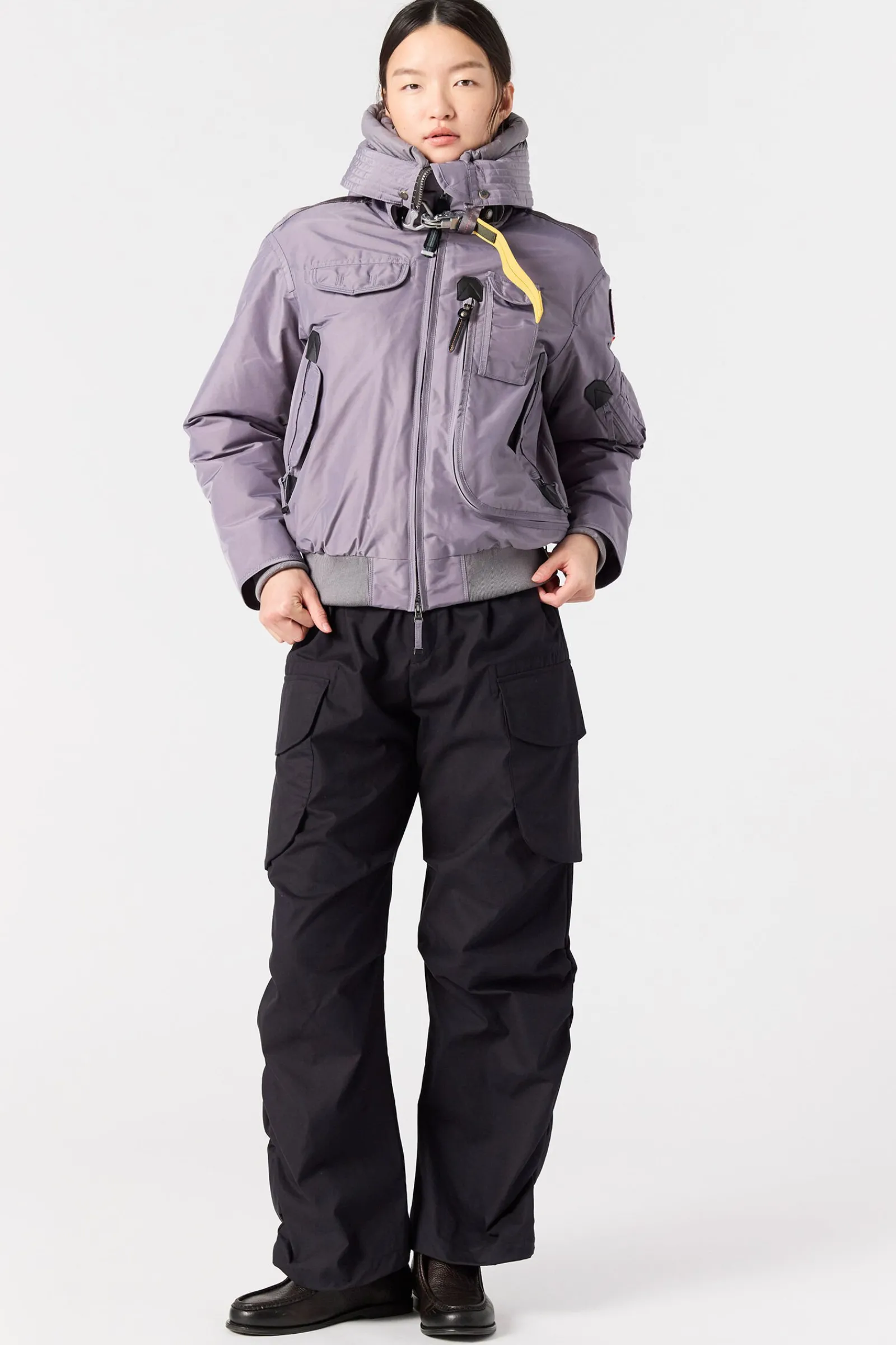 Parajumpers Bomberjacken|Jasjes-GOBI - BOMBERJACK MET CAPUCHON ICE FLOW