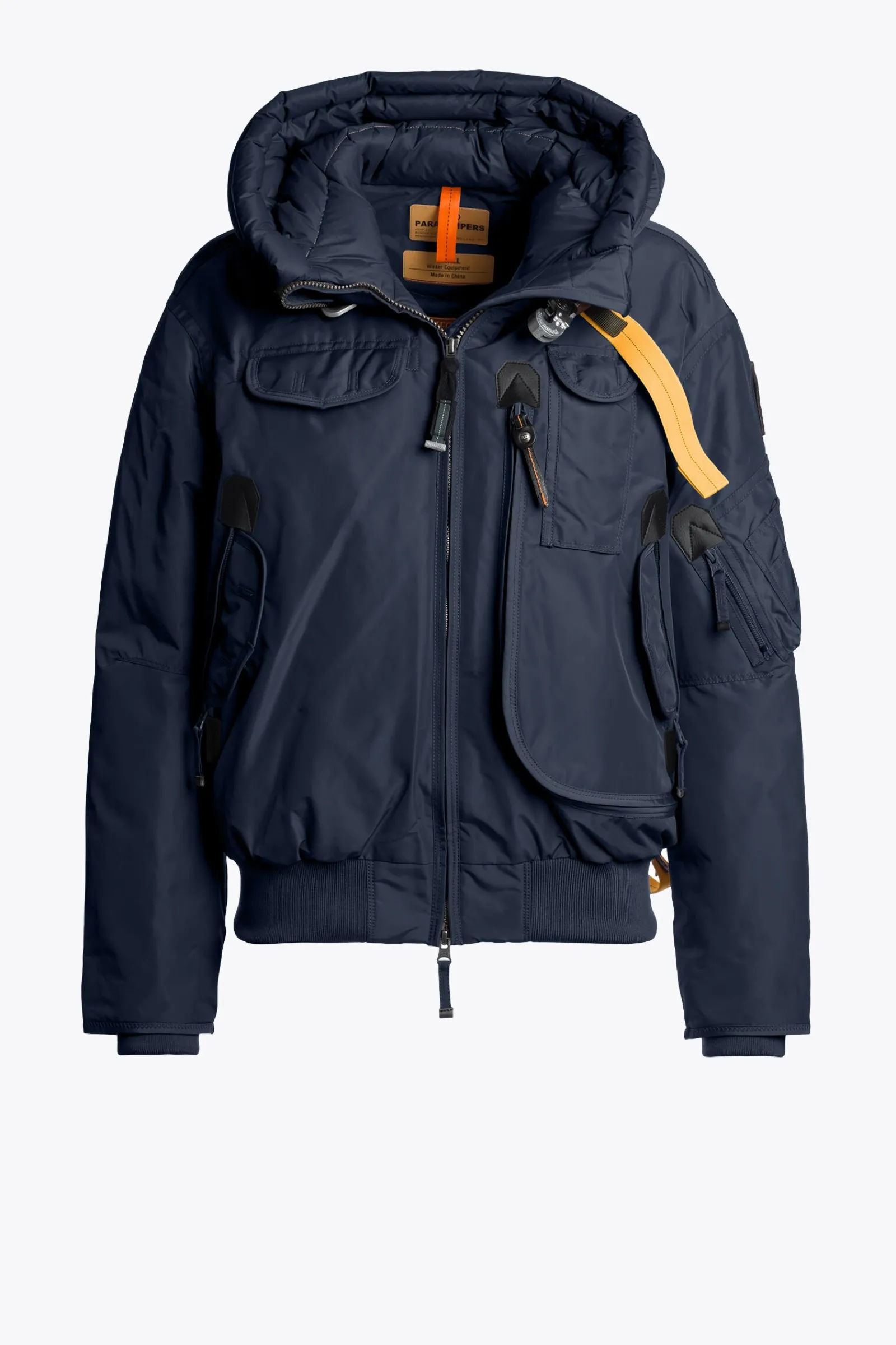 Parajumpers Bomberjacken|Jasjes-GOBI - BOMBERJACK MET CAPUCHON BLUE NAVY