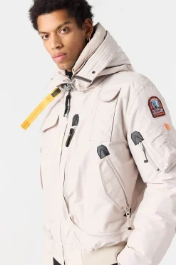 Parajumpers Bomberjacken|Jasjes-GOBI - BOMBERJACK MET CAPUCHON BLUE NAVY
