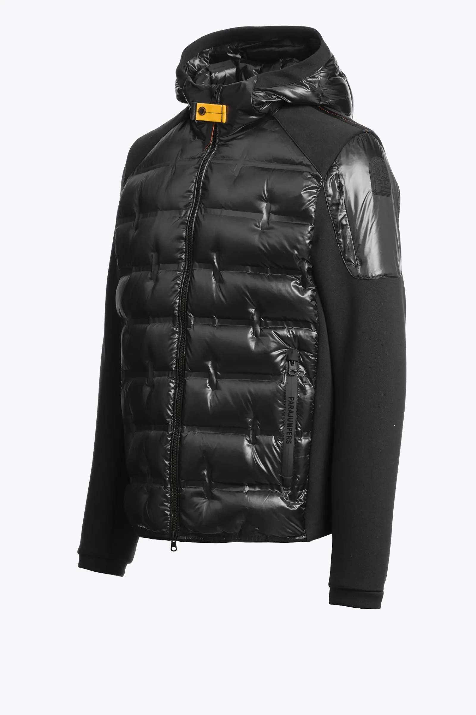 Parajumpers Hybrids|Donsjassen-GYLES - JACK MET CAPUCHON BLACK