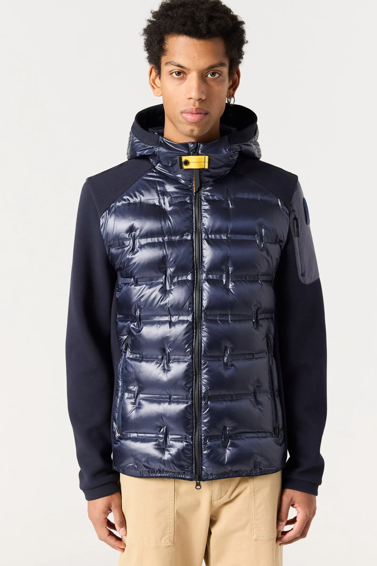 Parajumpers Hybrids|Donsjassen-GYLES - JACK MET CAPUCHON BLACK