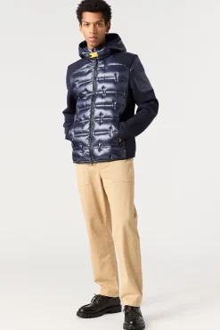 Parajumpers Hybrids|Donsjassen-GYLES - JACK MET CAPUCHON BLACK