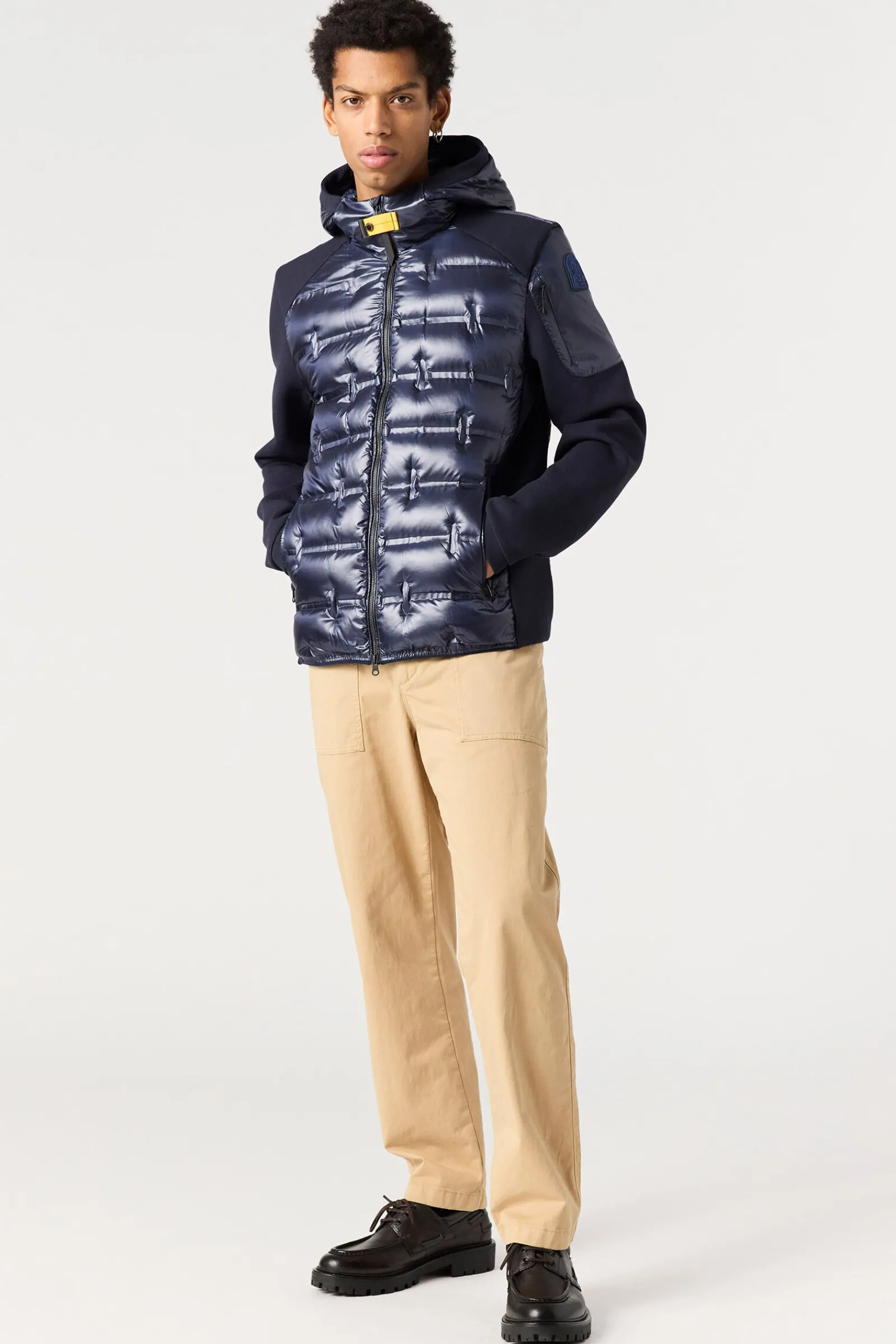 Parajumpers Hybrids|Donsjassen-GYLES - JACK MET CAPUCHON BLUE NAVY