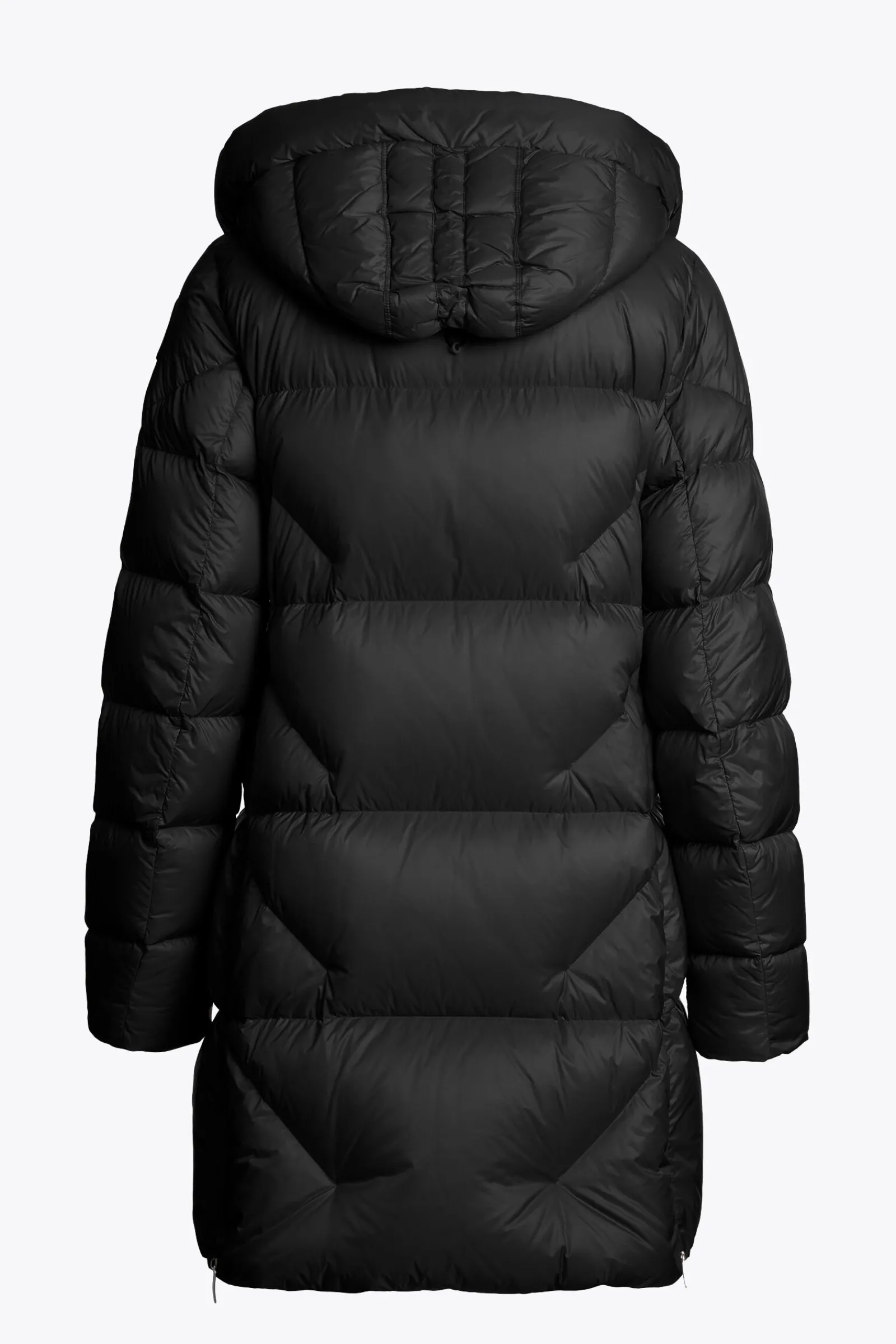 Parajumpers Donsjassen-JANET - DONSJACK MET CAPUCHON BLACK