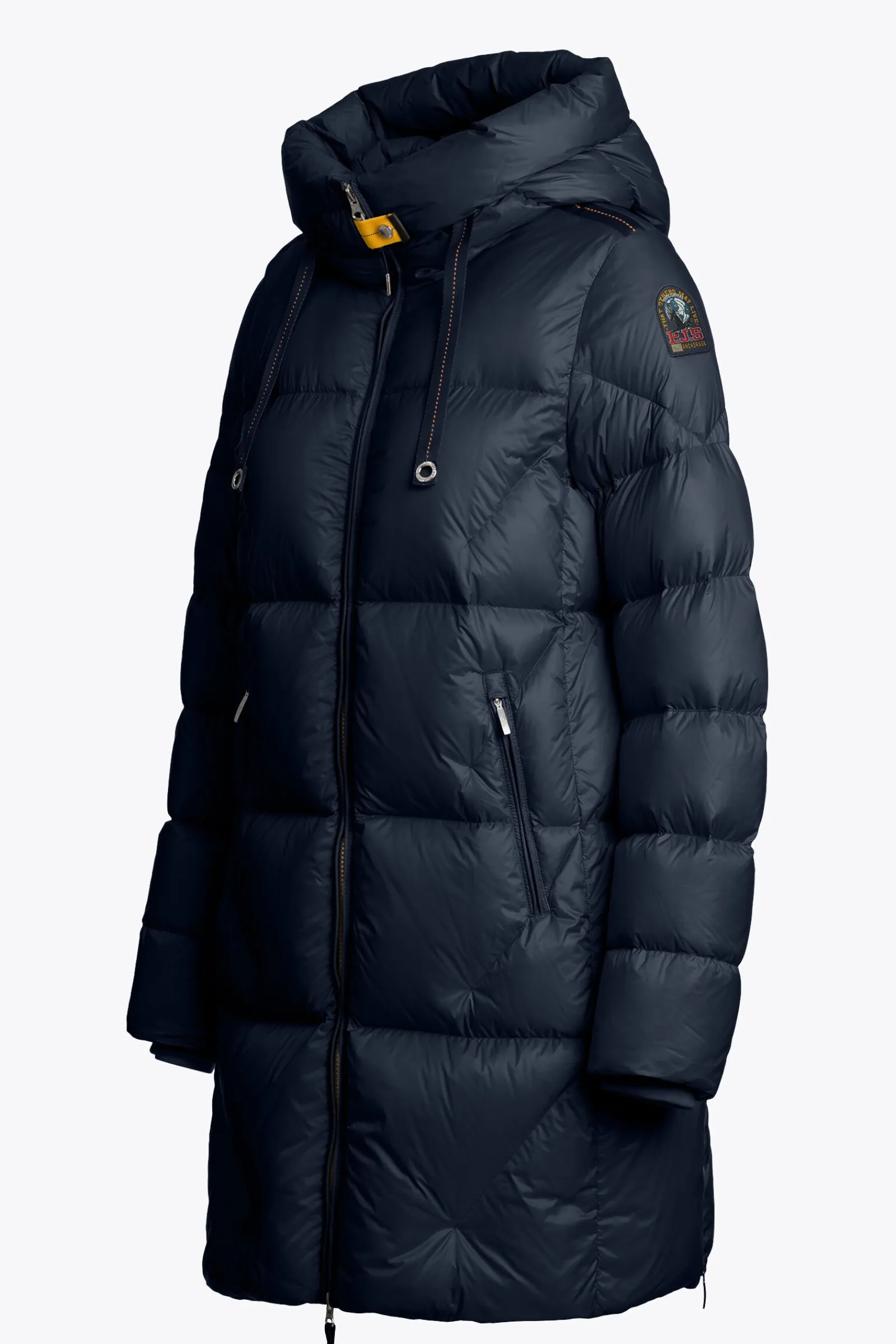 Parajumpers Donsjassen-JANET - DONSJACK MET CAPUCHON BLUE NAVY