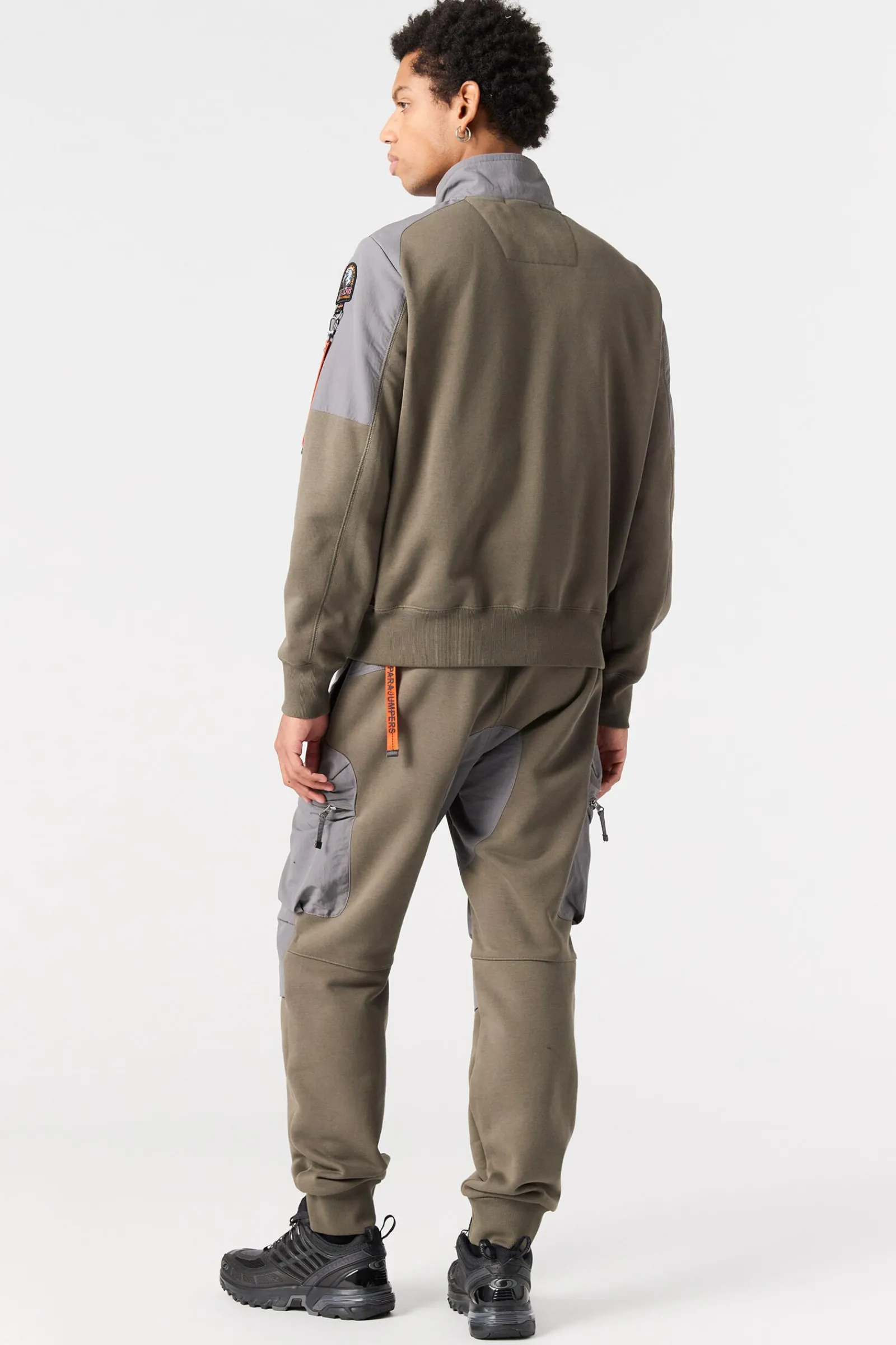 Parajumpers Sweaters-JANGO - FLEECE MET VOLLEDIGE RITS BLACK